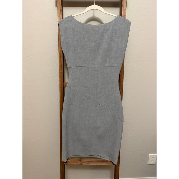 Diane Von Furstenberg - Grey Bevin dress - size 6 - Picture 6 of 6